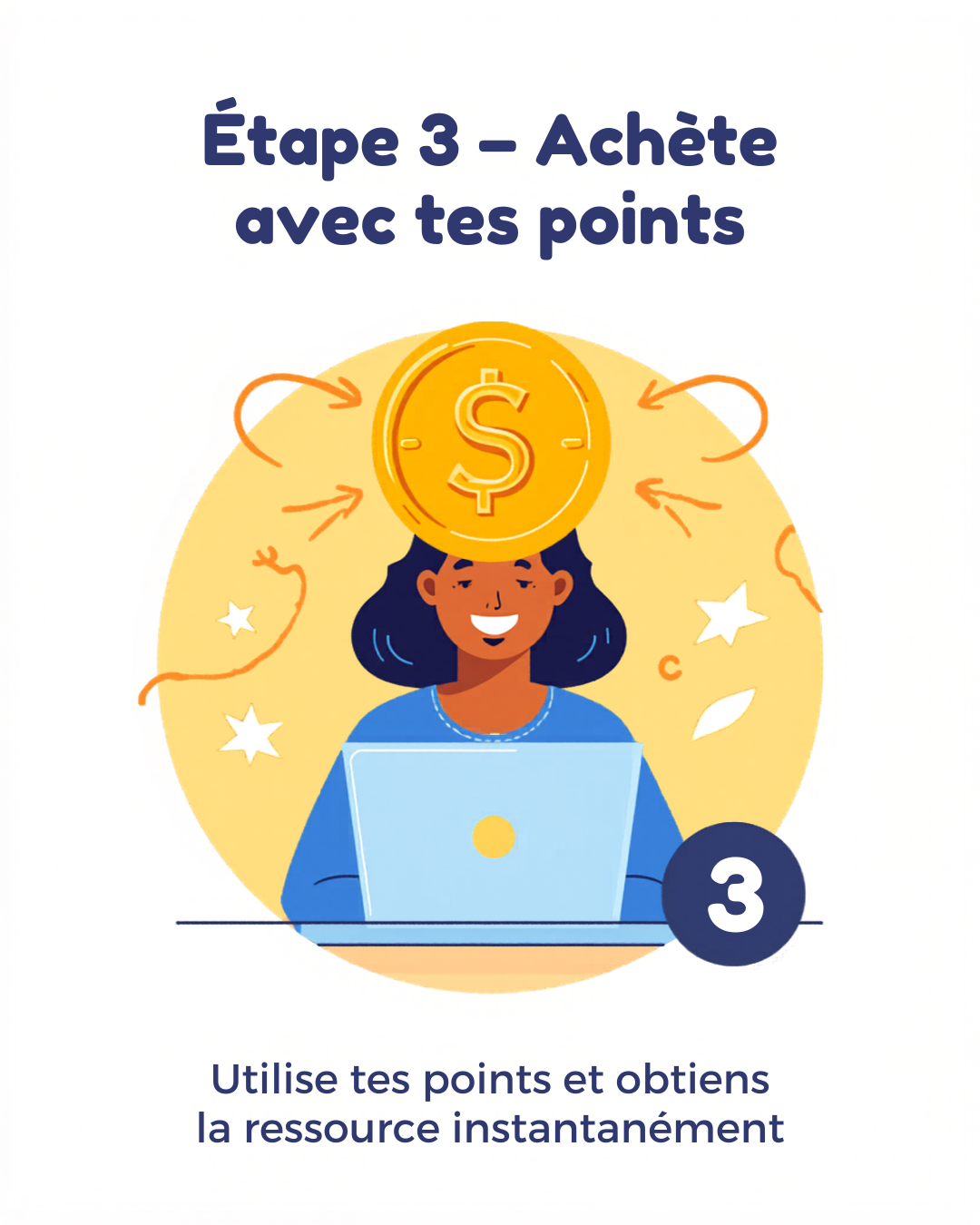 Packs points FunApprendre - piece et fleches